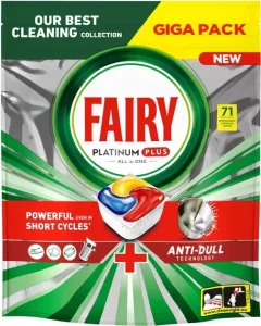 Капсулы для посудомоечных машин Fairy Platinum Plus All Лимон (71шт) — фото 1