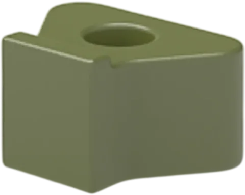 Заглушка мебельная БЕРКАНО Plug 230_013_23 (Olive green)