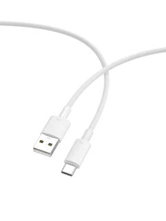 Зарядный кабель ENE Plus USB-A-USB-C 2.4A / 30.423 (1м, белый) — фото 2