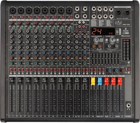 Микшерный пульт SVS Audiotechnik PM-12A