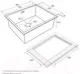 Мойка кухонная Paulmark PM215444-BS — фото 10