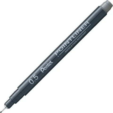 Ручка капиллярная Pentel Pointliner / S20P-5N