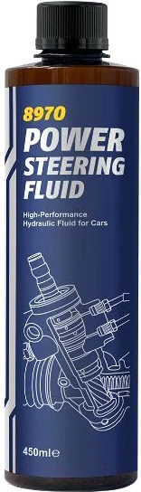 Жидкость гидравлическая Mannol Power Steering Fluid / MN8970-045 (450мл)