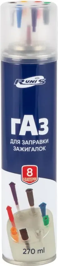 Топливо для зажигалки Runis Premium 1-006 (5x270мл)