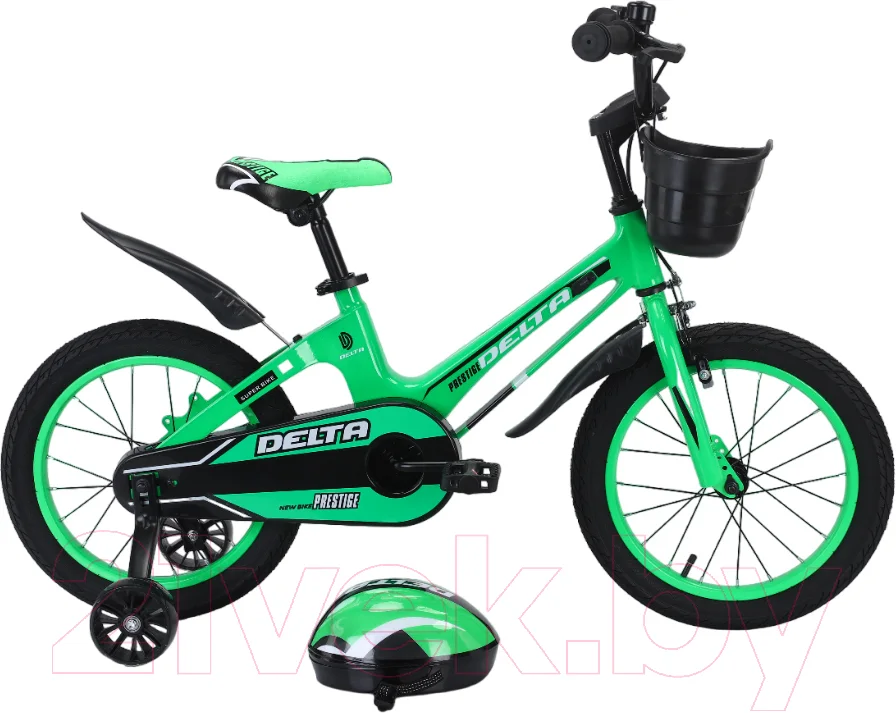 Детский велосипед DeltA Prestige 1602 (16, зеленый)