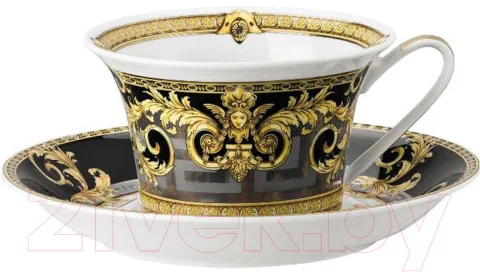 Чашка с блюдцем Versace Prestige Gala / 19325-403637-14640