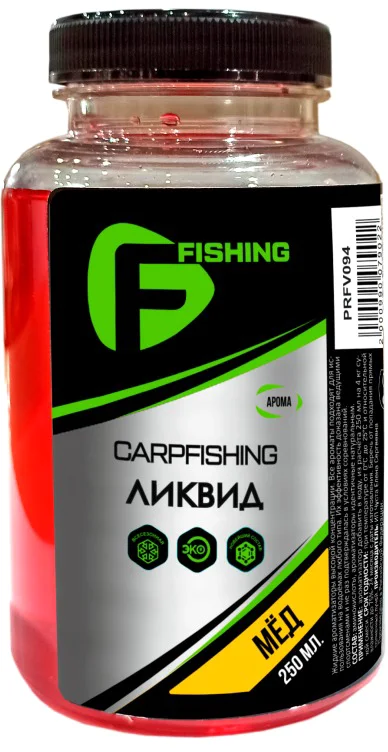 Ароматизатор рыболовный Carp Pro Ликвид PRFV094 (250мл, мед)
