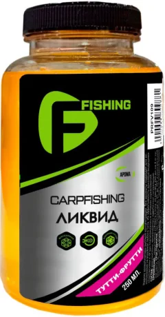 Ароматизатор рыболовный F-Fishing Тутти-Фрутти / PRFV109 (250мл) — фото 1