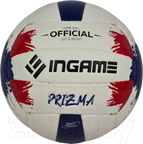 Мяч волейбольный Ingame Prizma ING-224 (белый/красный/синий)