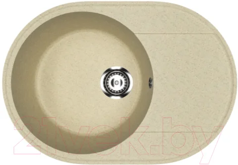 Мойка кухонная Practik PR-M 610-002 (слоновая кость)