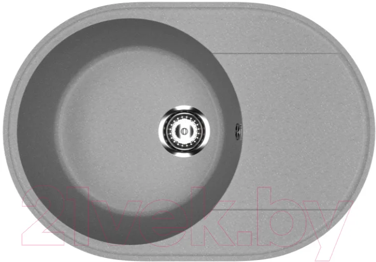 Мойка кухонная Practik PR-M 610-003 (светло-серый)