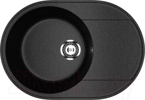 Мойка кухонная Practik PR-M 610-004 (черный оникс)