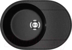 Мойка кухонная Practik PR-M 610-004 (черный оникс) — фото 5