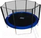 Батут Happy Jump PRO 10ft с внешней сеткой и лестницей (312см) — фото 5