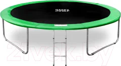 Батут Happy Jump PRO 12ft с внешней сеткой и лестницей (374см) — фото 2
