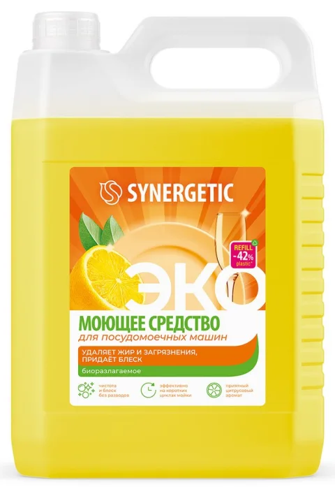 Гель для посудомоечных машин Synergetic Pro (5л)