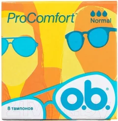 Тампоны гигиенические O.b. Pro Comfort Normal (8шт) — фото 1
