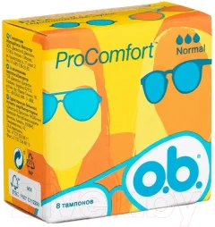 Тампоны гигиенические O.b. Pro Comfort Normal (8шт) — фото 6