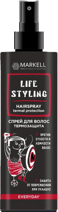 Спрей для укладки волос Markell Professional Термозащита (195мл)