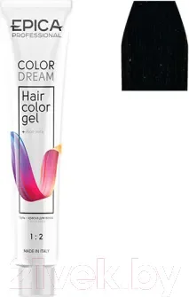 Гель-краска для волос Epica Professional Colordream 4.77 (100мл, шатен шоколадный интенсивный)