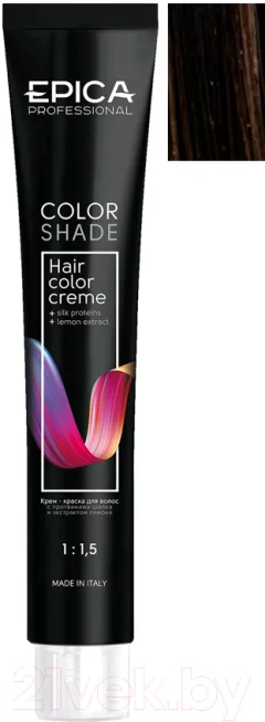 Крем-краска для волос Epica Professional Colorshade 5.1 (100мл, светлый шатен пепельный) — фото 1