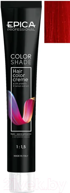 Крем-краска для волос Epica Professional Colorshade 77.66 (100мл, русый красная смородина) — фото 1