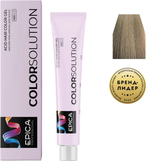 Гель-краска для волос Epica Professional Colorsolution 8N (100мл, светло-русый натуральный)