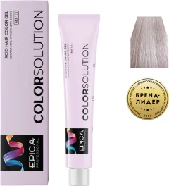 Гель-краска для волос Epica Professional Colorsolution 9.02 (100мл, блондин перламутровый) — фото 1