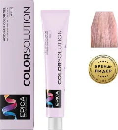 Гель-краска для волос Epica Professional Colorsolution 9.25 (100мл, блондин фиолетово-махагоновый) — фото 3
