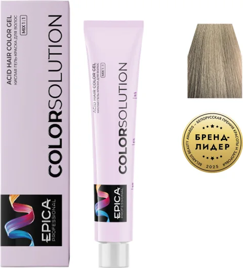 Гель-краска для волос Epica Professional Colorsolution 9N (100мл, блондин натурально-холодный)