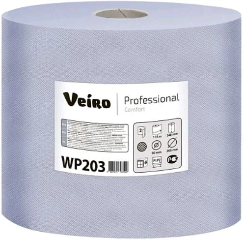 Бумага протирочная Veiro Professional Comfort 2х слойная (175м)