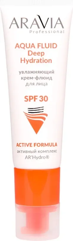Крем для лица Aravia Professional Deep Hydration Aqua Fluid SPF 30 (50мл)