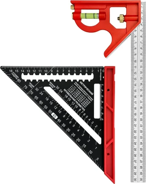 Угольник Vertex Tools Profi 3046-8 (2пр)