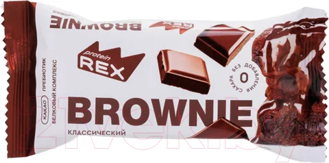 Набор протеиновых пирожных ProteinRex Брауни классическое (12x50г)