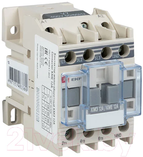 Контактор EKF PROxima КМЭ / ctr-s-12-220
