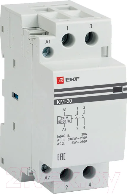 Контактор EKF PROxima km-2-20-20