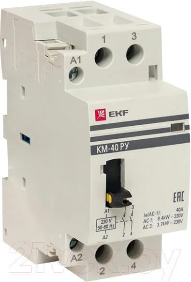 Контактор EKF PROxima KM-2M-40-20