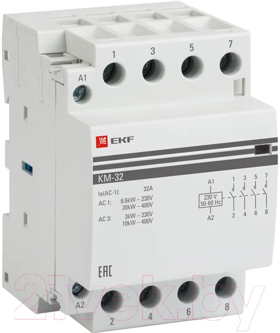 Контактор EKF PROxima KM-3-20-40