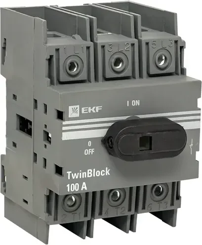 Блок-разъединитель EKF PROxima tb-100-3p-f