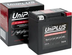 Мотоаккумулятор UniPLUS PS (0) 210A YTX14L-BS / MX14-3-3 (13А/ч) — фото 2