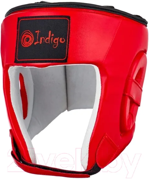 Боксерский шлем Indigo Sport PS-827 (M, красный)