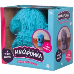 Мягкая игрушка Abtoys Макаронка Собака / PT-01847 (голубой) — фото 3