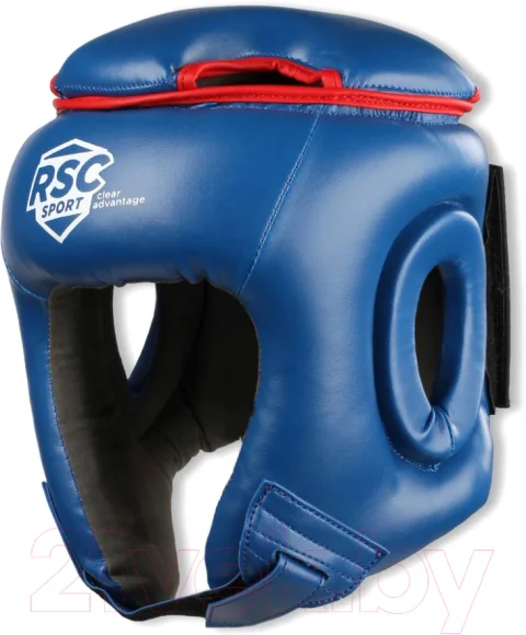 Боксерский шлем RSC PU BF BX 208 (S, синий)