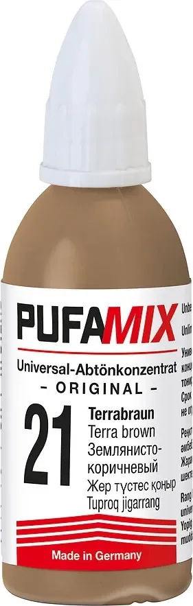 Пигмент Pufas PufaMix универсальный №21 (20мл, землянисто-коричневый)