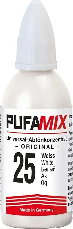 Пигмент Pufas PufaMix универсальный №25 (20мл, белый)