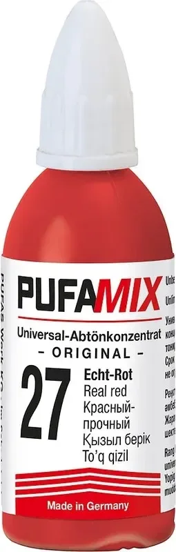 Пигмент Pufas PufaMix универсальный №27 (20мл, красный прочный)