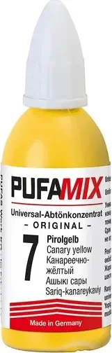 Пигмент Pufas PufaMix универсальный №7 (20мл, канареечно-желтый)
