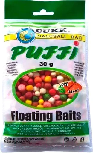 Насадка рыболовная CUKK Puffi-микс Печень 4900 (30г)
