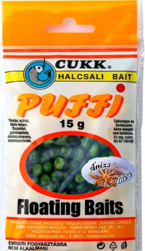 Насадка рыболовная CUKK Puffi Mini Анис 5040 (15г)