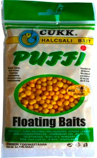 Насадка рыболовная CUKK Puffi Small Мед 4934 (15г)